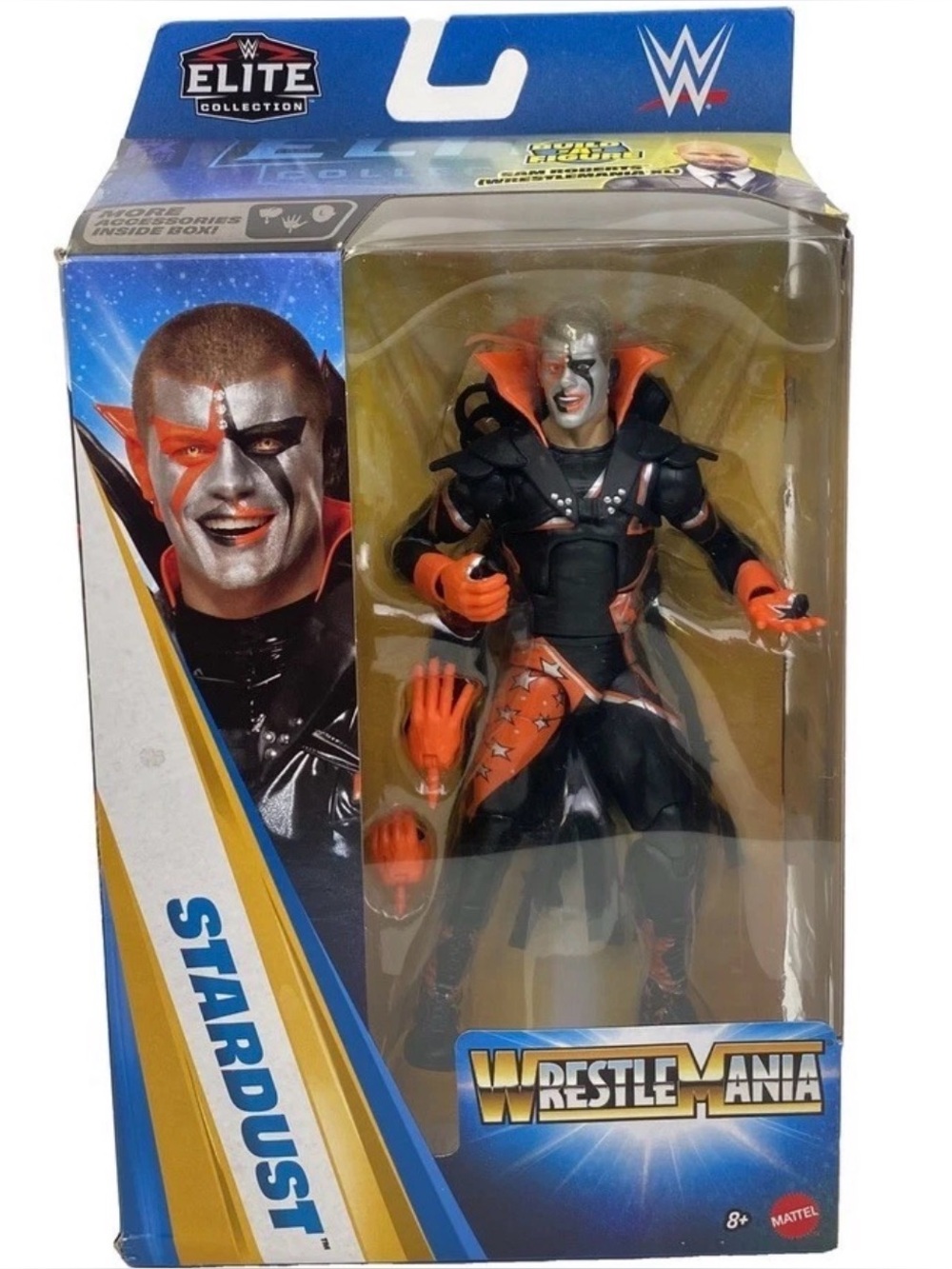 WWE Elite Series Wrestlemania Stardust 6" Action Figure 2025 Mattel New Sealed